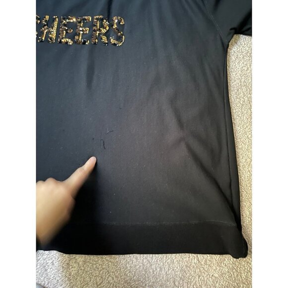 Torrid Sweater Cheers Sequin - Picture 4 of 4